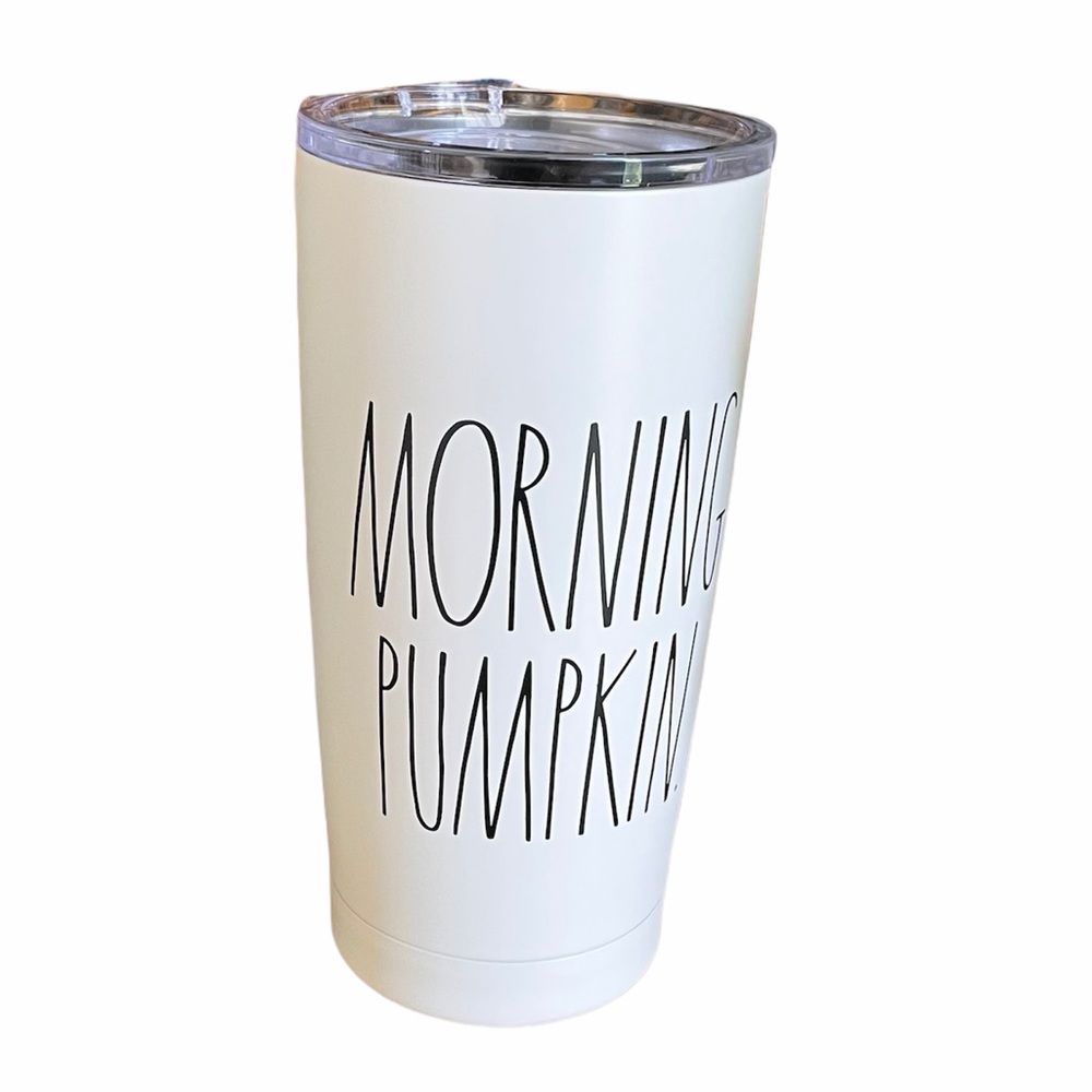 Rae Dunn MORNING PUMPKIN. Insulated Tumbler